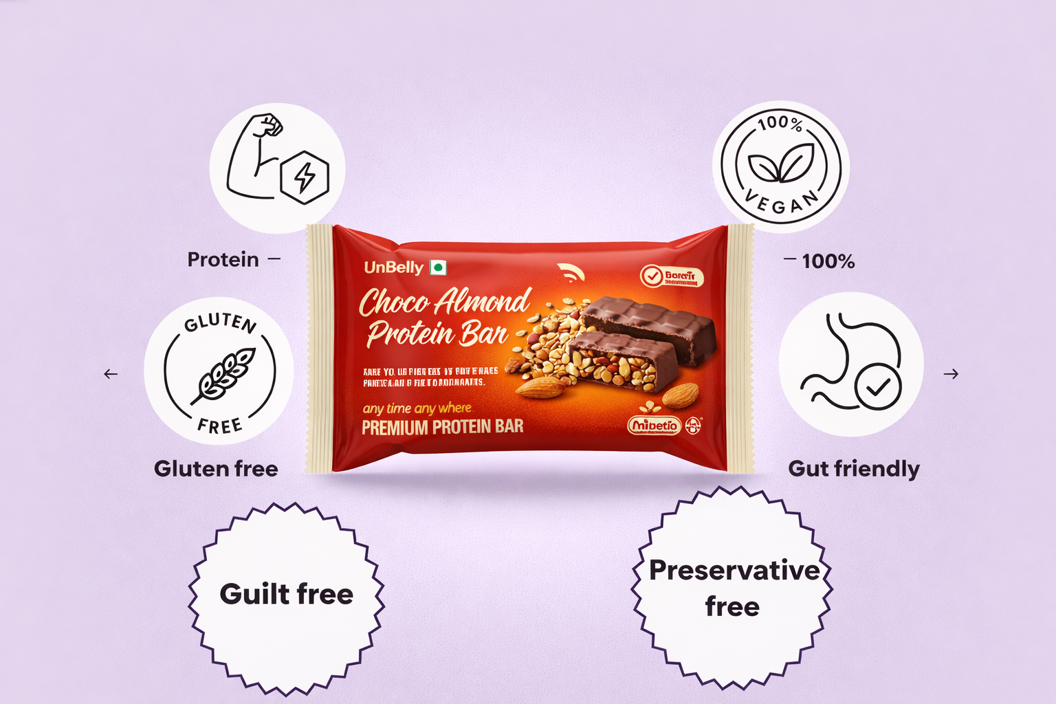 Choco Almond Protein Bar