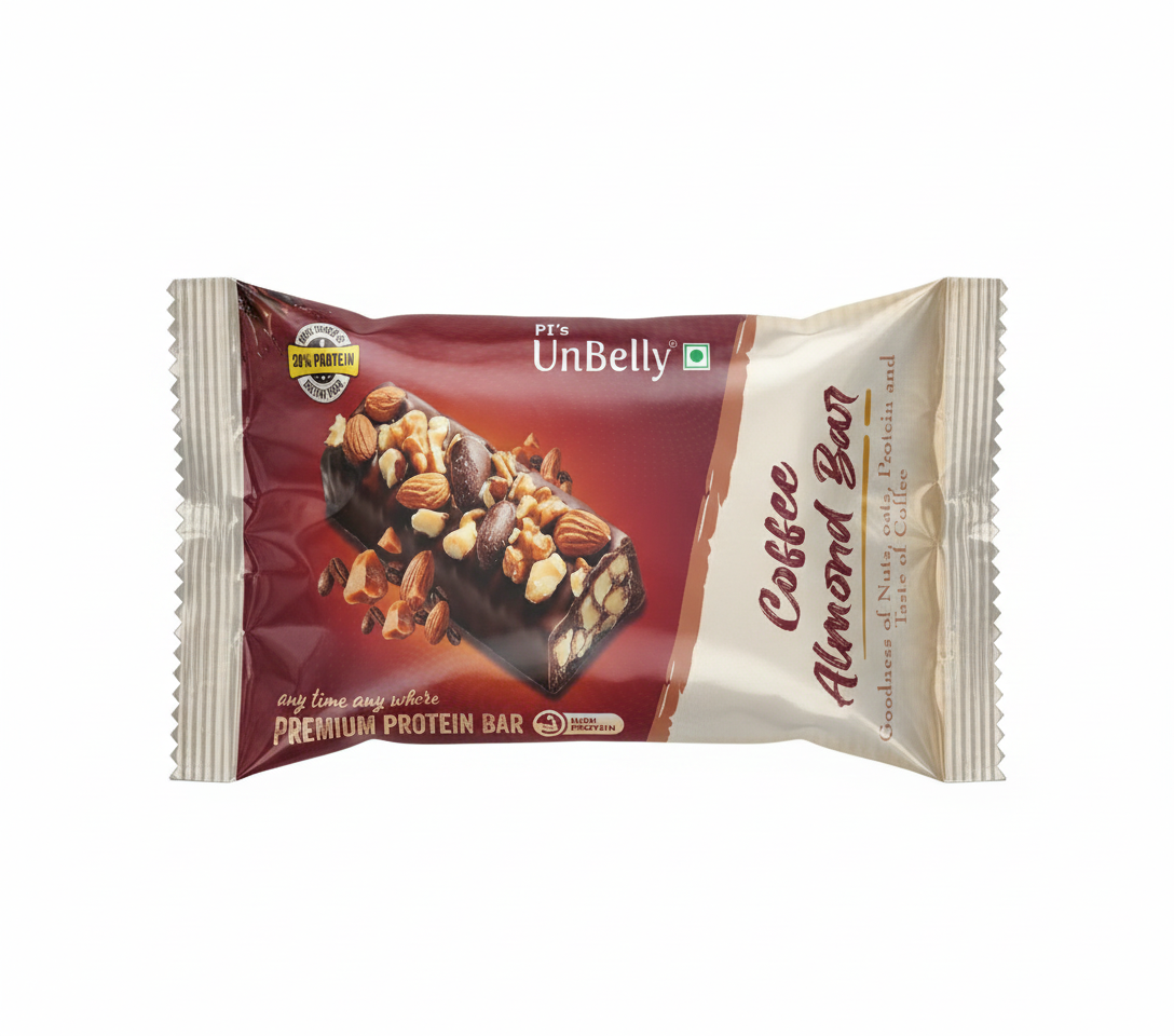 Coffee Almond Protein Bar