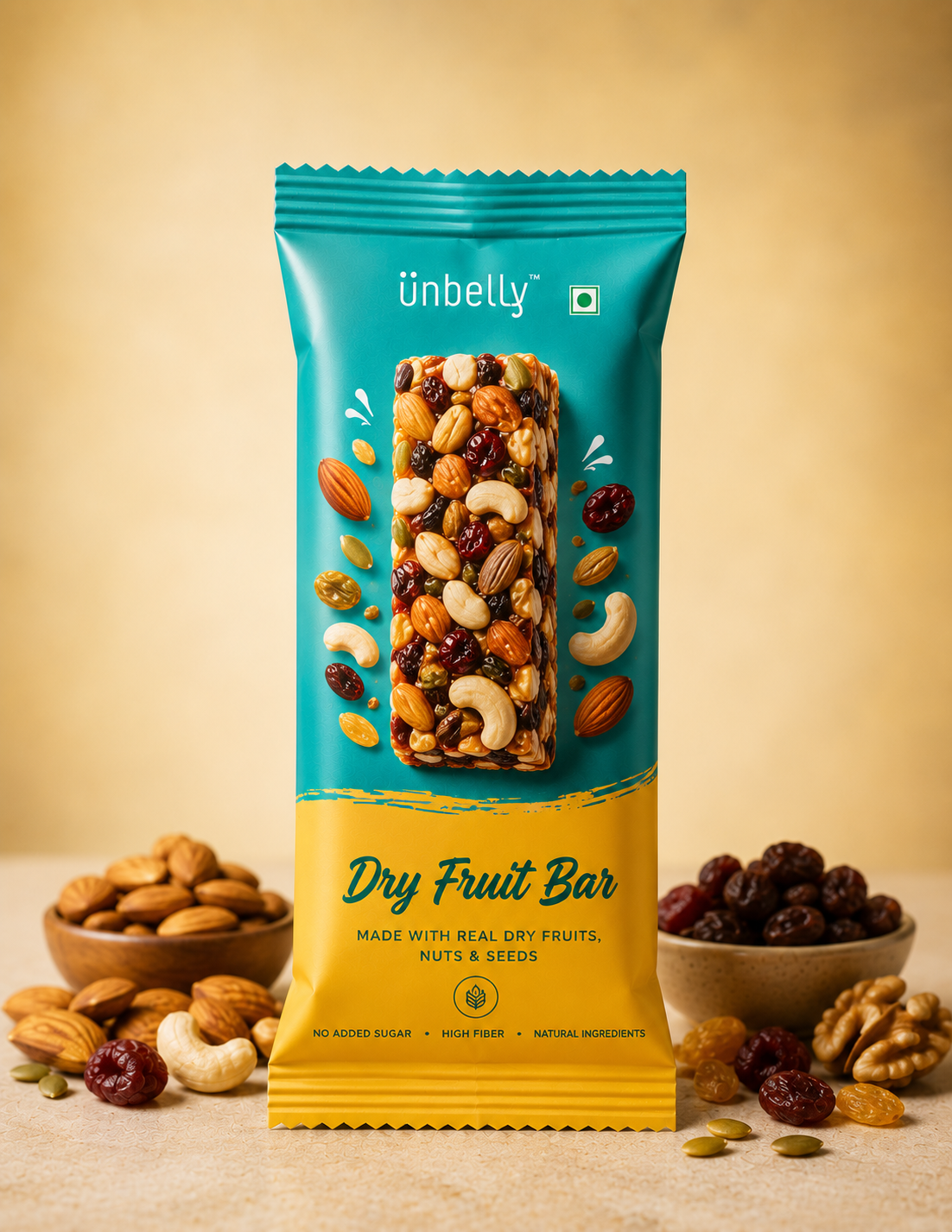 Choco millet dryfruit bar