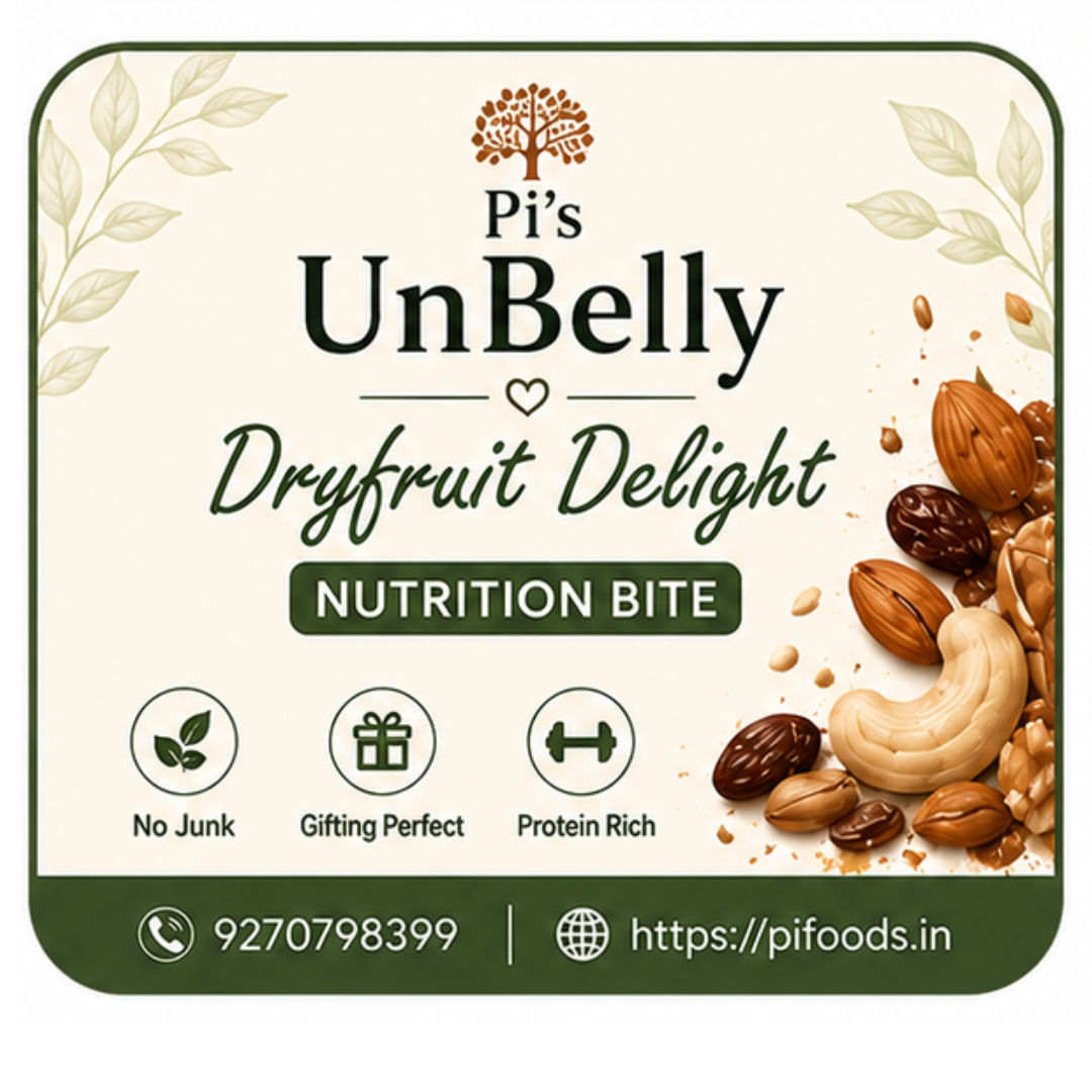 UnBelly Dryfruit Delight Nutrition Bite | Premium Healthy Cube