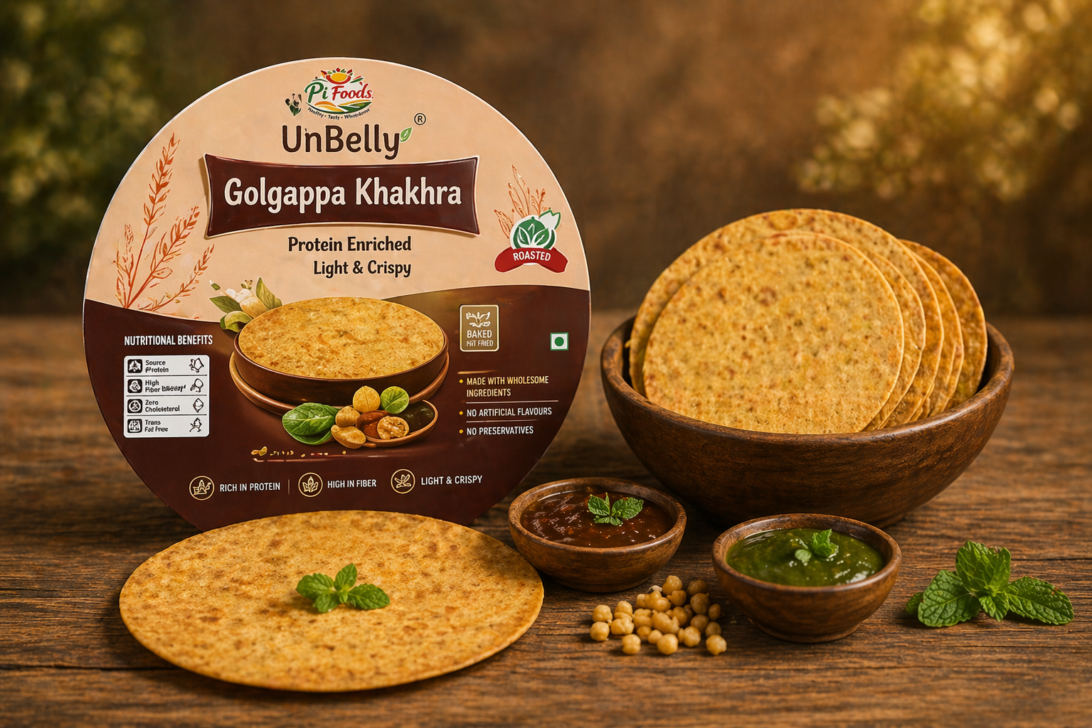Golgappa Khakra