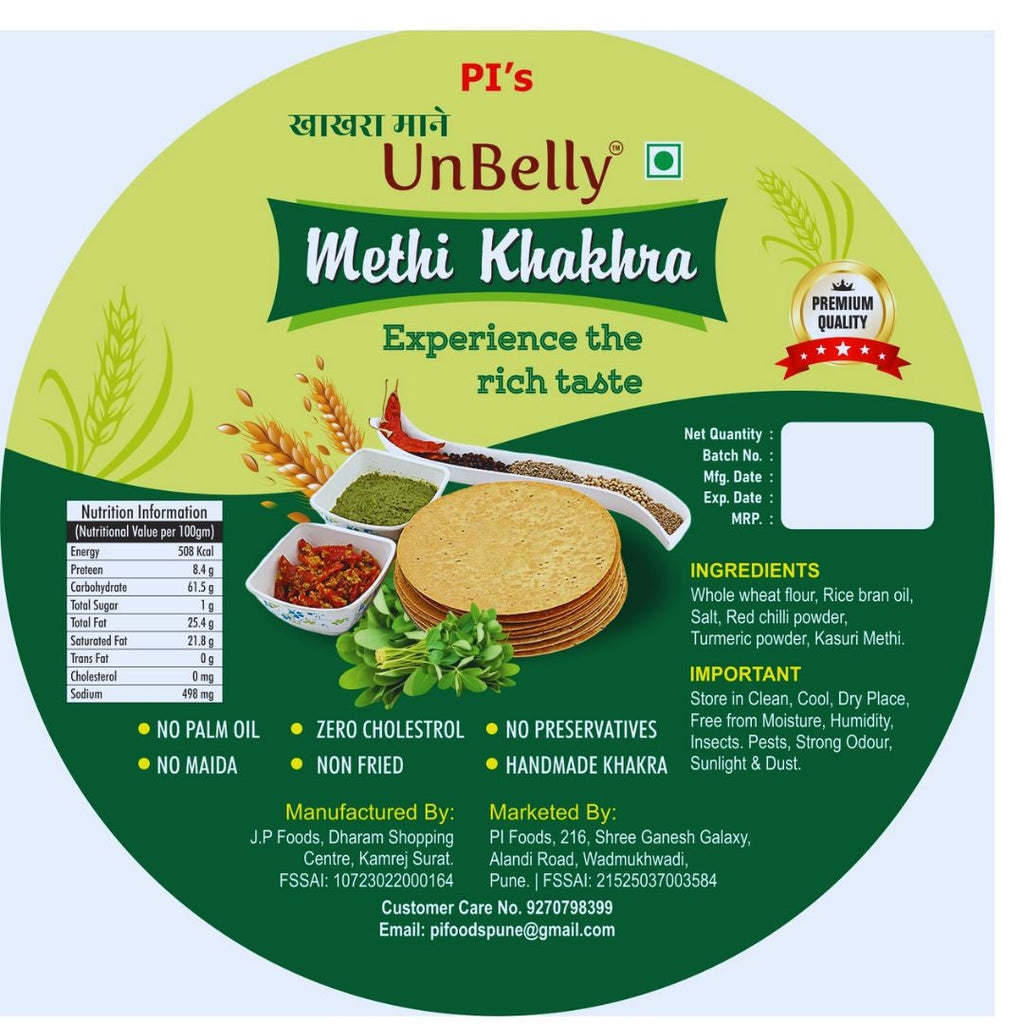 Methi Khakra