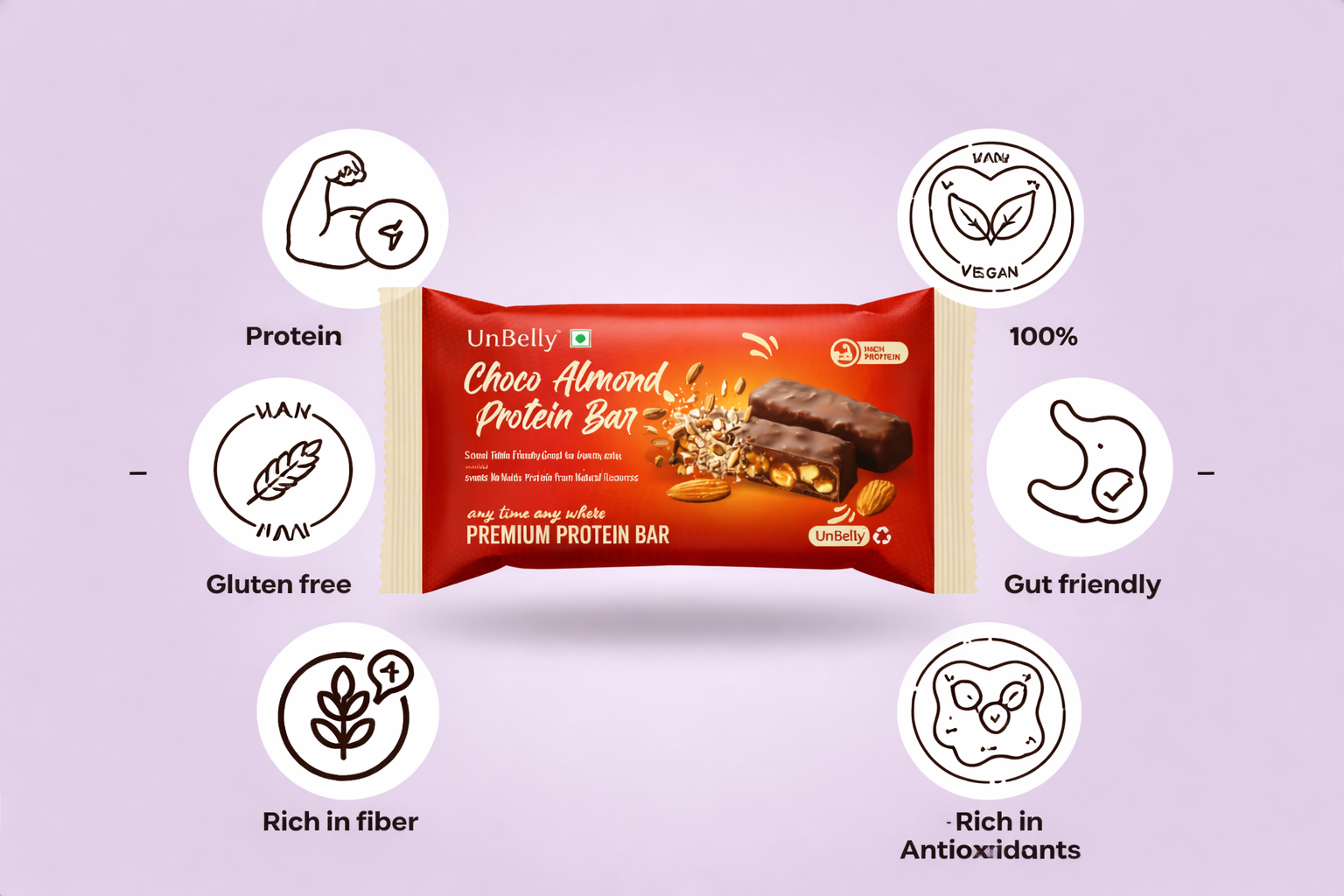 Choco Almond Protein Bar